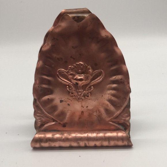 Copper napkin holder - Picture 3 of 4